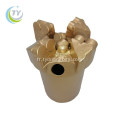 Corps en acier Non-Coring 4 lames pdc bit 89 mm